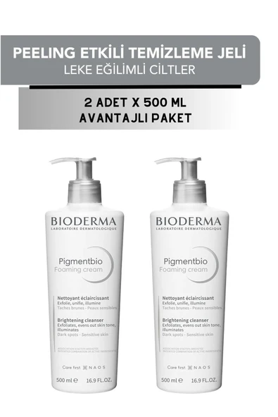 Bioderma Pigmentbio Foaming Cream 500 ML X 2 Adet | Avantajlı Set ürün görseli