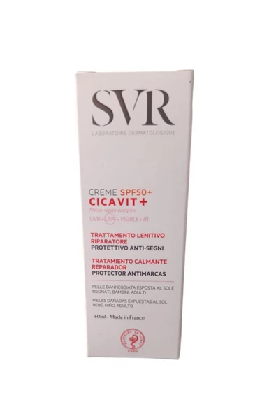 SVR Cicavit SPF50+ Creme 40 ml ürün görseli 1