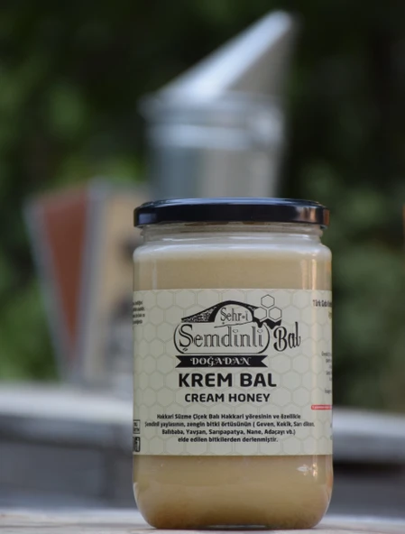 Şehri Şemdinli Krem Bal 850gr - 1
