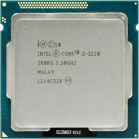Intel Core I3 3220 3,3 Ghz 3 MB Cache 1155 Pin Tray Işlemci - 1