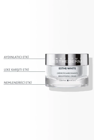 Esthederm Esthe-White Moisturizing Daycare Kırışıklık ve Leke Karşıtı Aydınlatıcı Gündüz Kremi 50ML - Resim 2
