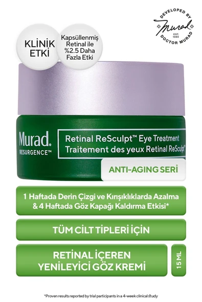Yenileyici, Sıkılaştırıcı Retinal İçeren Göz Kremi, 15ml - 1
