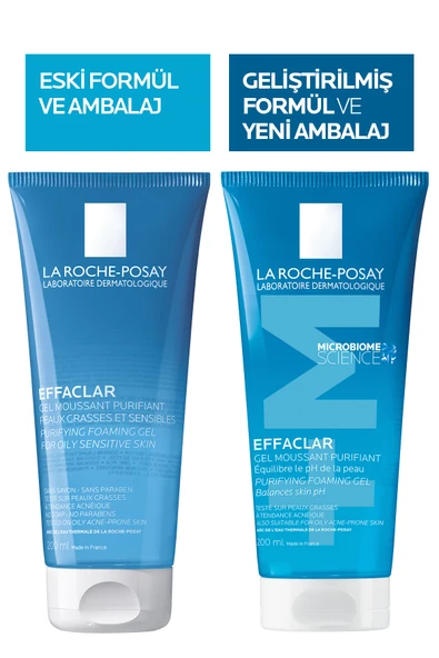 La Roche Posay Yağlı Ve Akneye Eğilimli Ciltler için Yüz Temizleme Jeli 200 ml - Resim 2