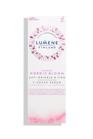 Lumene Sıkılaştırıcı Gençlik Serumu – Kırışıklık Karşıtı & Yüz Ovalini Belirginleştirici Etki, Tüm Ciltler - Resim 3