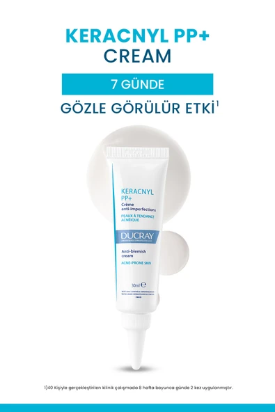 Pierre Fabre Keracnyl PP+ Akneye Eğilimli Ciltler İçin Bakım Kremi 30 ml - 2