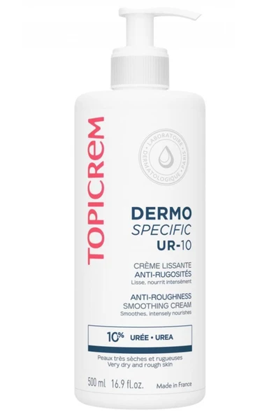 Topicrem Dermo Specific UR-10 Anti-Roughness Smoothing Cream 500 ml ürün görseli 1