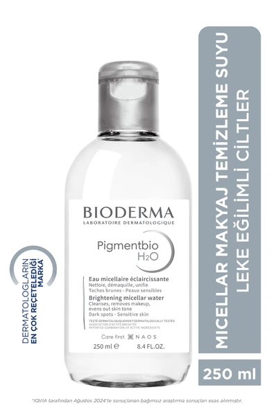 Bioderma Pigmentbio H2O Leke Karşıtı Micellar Makyaj Temizleme Suyu 250 ml ürün görseli