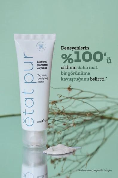 Etat Pur Karma Ve Yağlı Ciltler Için Arındırıcı Maske 50ml - Resim 3