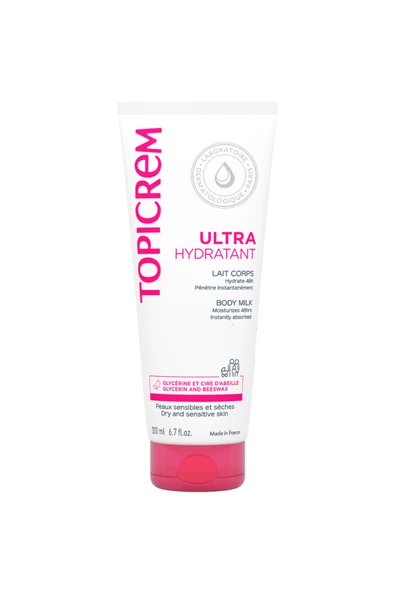 Topicrem Ultra Moisturizing Body Milk 200 ml ürün görseli 1