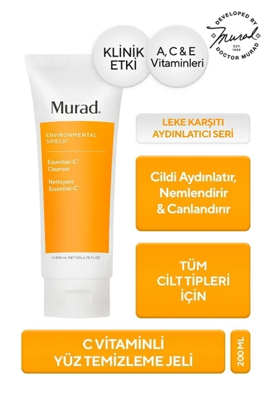 Murad Essential C Cleanser – C Vitaminli Yüz Temizleme Jeli 200 ml ürün görseli