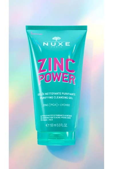 Nuxe Zinc Power Purifying Cleansing Gel 150 ml - Resim 2