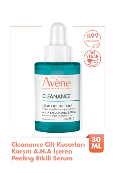 Pierre Fabre Cleanance Cilt Kusurları Karşıtı A.H.A İçeren Peeling Etkili Serum 30 ml ürün görseli 1