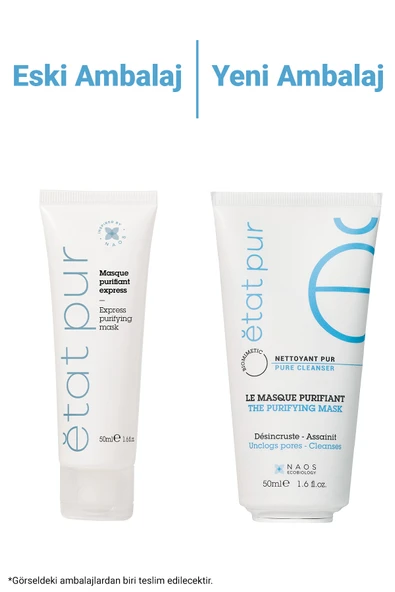 Etat Pur Karma Ve Yağlı Ciltler Için Arındırıcı Maske 50ml - Resim 2