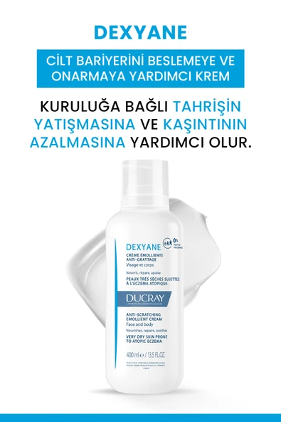 Pierre Fabre Dexyane Atopiye Eğilimli Ciltler İçin Nemlendirici Krem 400 ml - Resim 2