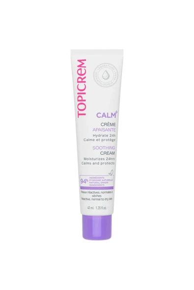 Topicrem Calm+ Ultra Moisturizing Soothing Cream - Nemlendirici 40Ml ürün görseli 1