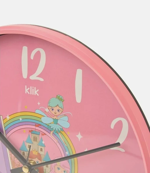 Slim Masal Duvar Saatim Çocuk Odası Duvar Saati - 4