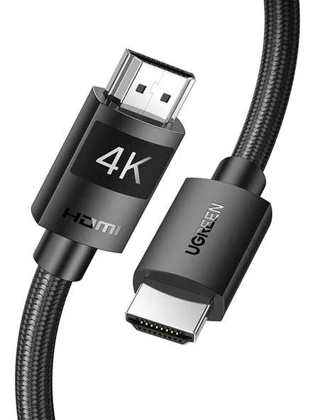 UGREEN 40102 HD119 Örgülü HDMI 2.0 4K 60Hz Görüntü Aktarım Kablosu 3metre Esnek ve Dayanıklı ürün görseli