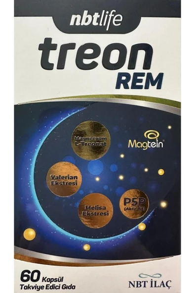 NBT Life Life Treon Rem 60 Kapsül - Resim 2