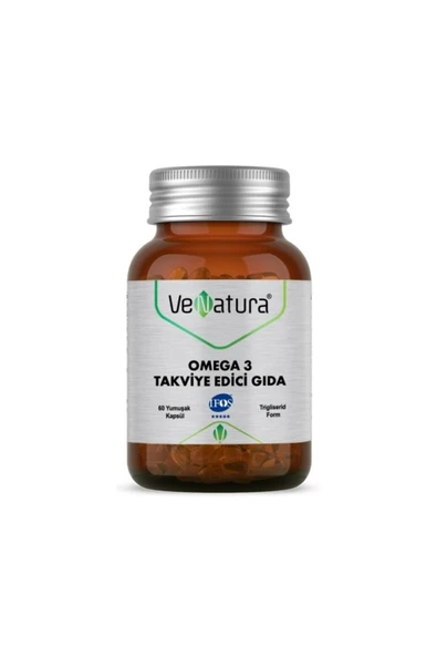VeNatura Omega 3 Form 60 Yumuşak Kapsül ürün görseli