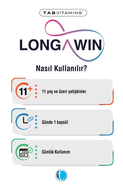 Tab İlaç Longawin 30 Bitkisel Kapsül NR Nikotinamid Ribosid NMN Resveratrol PQQ - Resim 3