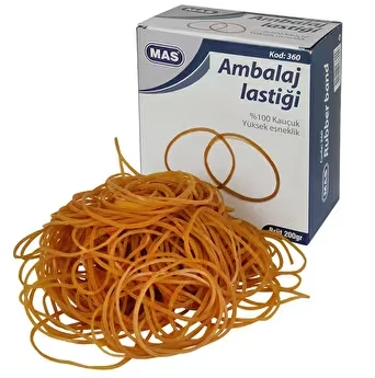 Mas Ambalaj Lastik Kutu %100 Kauçuk 200 Gr 360 - 2