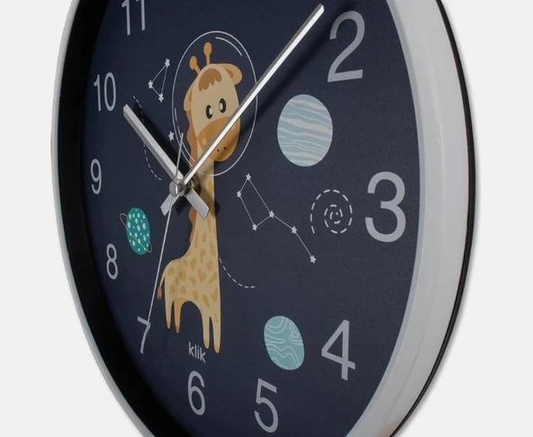 ZÜRAFA ÇOCUK DUVAR SAATİ - 3