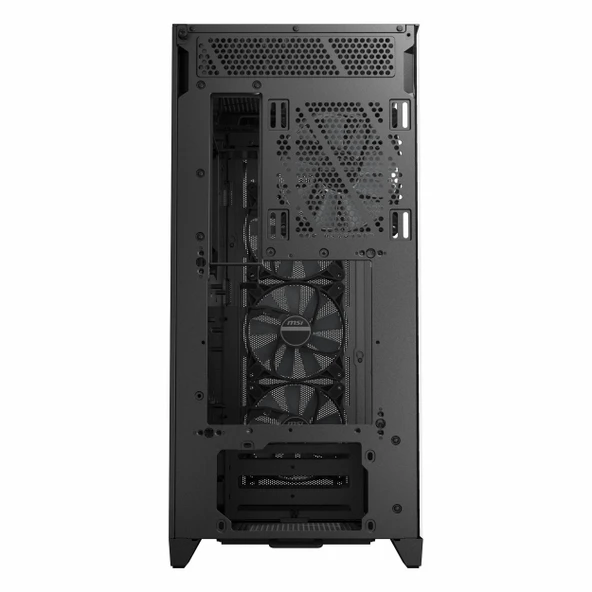 MSI MPG Gungnir 300R Airflow USB 3.2 ARGB eATX Mid Tower Siyah Kasa - Resim 7