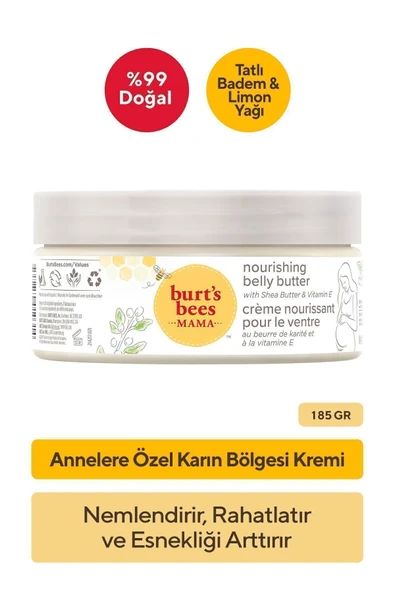 Burt's Bees Annelere Özel Karın Bölgesi Kremi Shea Yagı Ve E Vitaminli Formül 185gr
