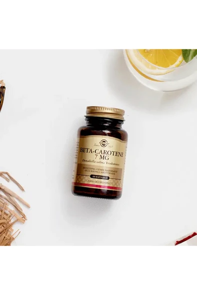 Solgar Beta-Carotene 7MG 60 Kapsül - (SKT: 03/2026) - Resim 3