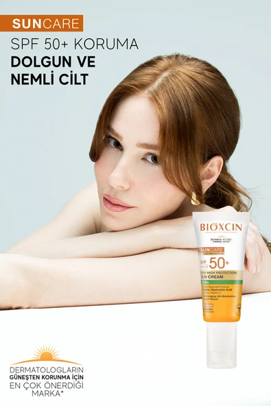 Sun Care Spf 50 Çok Yüksek Korumalı Güneş Kremi 50 ml Karma Yağlı Cilt - Kolajen Hyaluronik Asit - 2