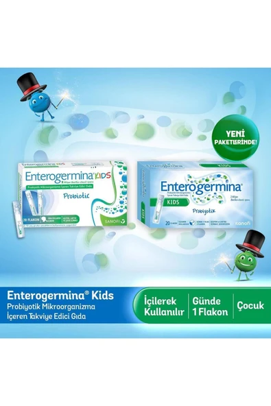 Enterogermina Kids 20 Flakon 2 Adet - Resim 3