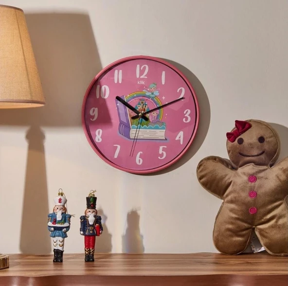 Slim Masal Duvar Saatim Çocuk Odası Duvar Saati - 2