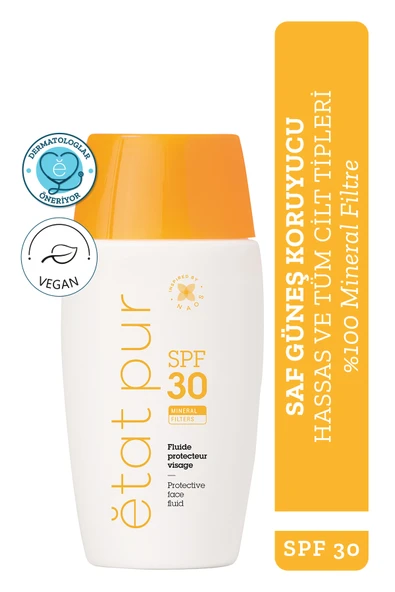 Etat Pur Protective Mineral Fluid Spf30 40ml ürün görseli
