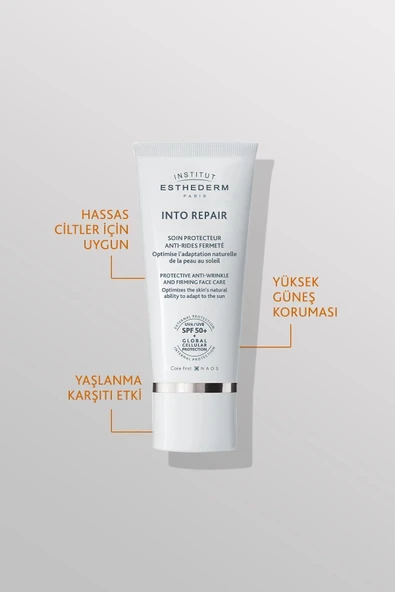 Into Repair Güneşe Karşı Toleransı Düşük Ciltlere Yaşlanma Karşıtı Yüksek Korumalı Güneş Kremi 50ML - 2