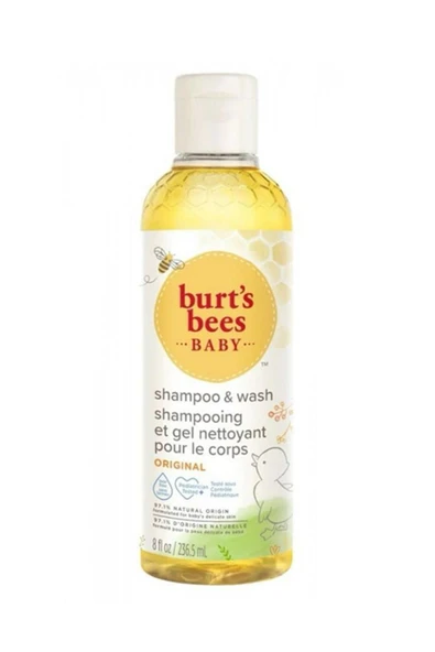 Burt's Bees Baby Shampoo & Wash 235 ml ürün görseli 1