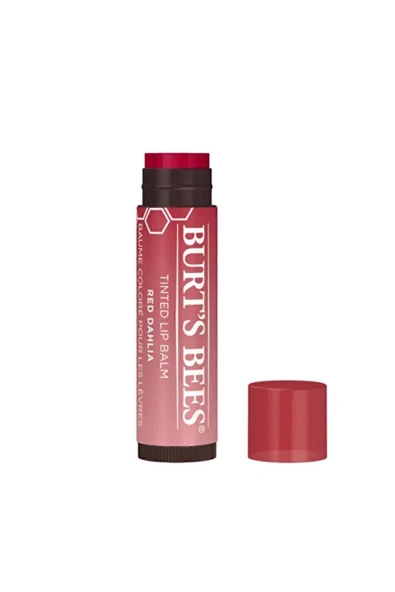 Burts Bees Renkli Dudak Bakım Kremi Vişne - Tinted Lip Balm Red Dahlia 4,25 gr - Resim 3