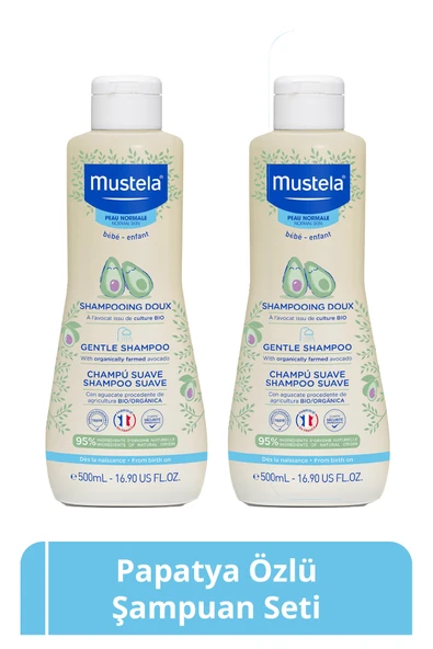 Gentle Shampoo Papatya Özlü Bebek Şampuanı 500 ml 2 ADET ürün görseli