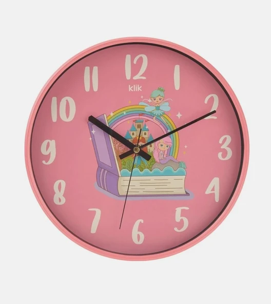 Slim Masal Duvar Saatim Çocuk Odası Duvar Saati