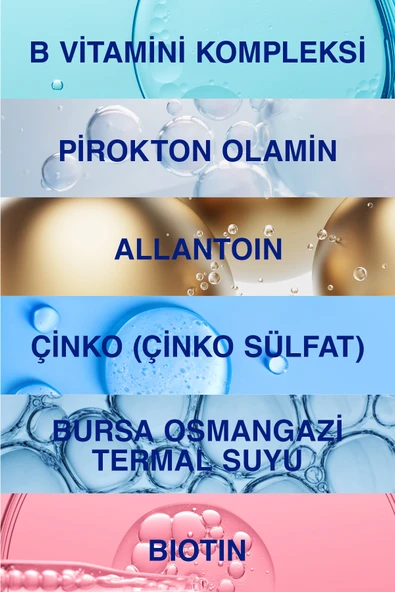 Biotin Şampuan 300 ml - Tüm Saç Tipleri Için Sağlıklı Saç ve Deri Şampuanı Günlük Kullanım - 3