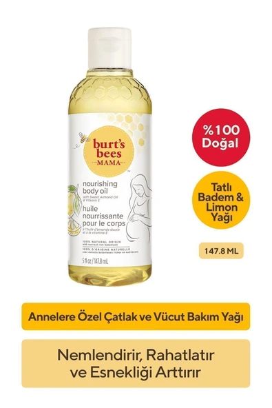 Burts Bees Annelere Özel Vücut Bakım Yağı - Mama Bee Body Oil 147.8 ml. ürün görseli