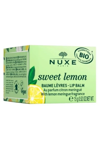 Nuxe Sweet Lemon Lip Balm 15g- Dudak Kremi 3264680034718 ürün görseli 1