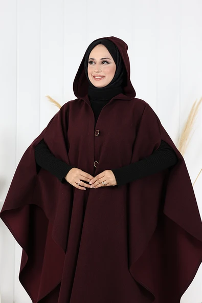 Kaşe Panço 70037 Bordo - 6