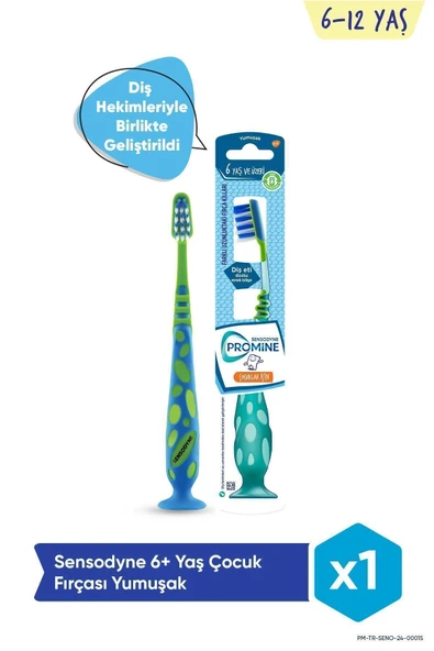 Sensodyne Promine 6 Yaş ve Üzeri Çocuklar için Özel Karakterli Diş Fırçası Yumuşak ürün görseli 1