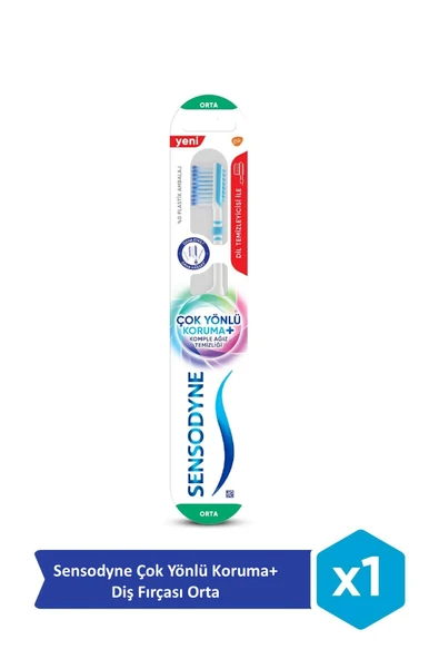 Sensodyne Çok Yönlü Koruma Diş Fırçası Orta ürün görseli