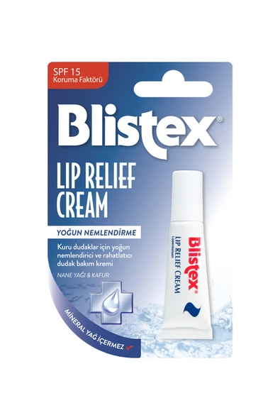 Lip Relief Cream 6ml - Dudak Bakım Kremi & Ruj Öncesi Balsam – Nem, Pürüzsüzlük, Spf15 - 3
