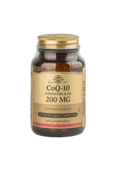 Solgar Coenzyme Q-10 200 mg 30 Kapsül ürün görseli 1