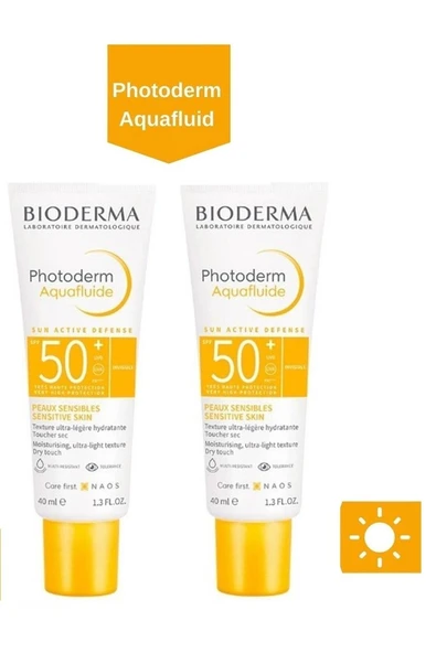 Bioderma Photoderm Aquafluide Invisible Spf50 40 Ml 2 Adet ürün görseli 1