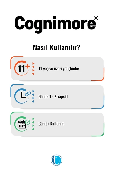 Tab İlaç Cognimore 30 Kapsül 8680133002601 - Resim 3