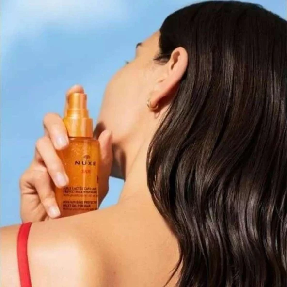 Nuxe Sun Nemlendirici Ve Koruyucu Çift Fazlı Saç Bakım Sütü 100ml - Resim 3