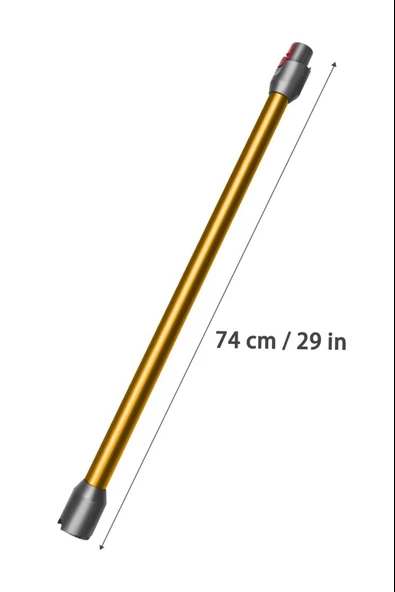 Altın Renkli Dyson V12 Detect İçin Uyumlu Süpürge Borusu ( Sadece V12 UYUMLU ) Gold - Resim 5